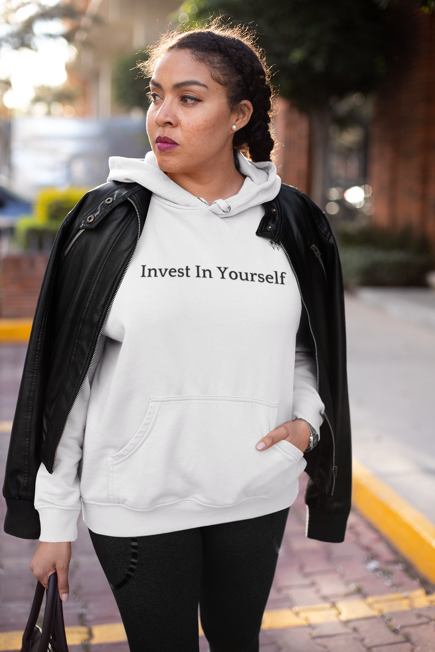 Invest in Yourself - Hooded Sweatshirt